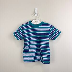 Vintage Carter's Striped Short Sleeve T-Shirt 4T